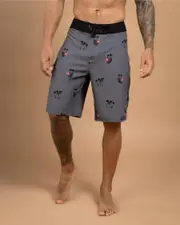 [Skylark] Skylark Men's Cove Board Shorts in Grey Size 30 30 Grey