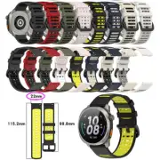 For Mi Watch S1/S1 Pro/Active/S2 22mm Silicone Strap Sports Watch Band Strap