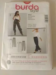 Burda Style Pattern 7400 Pants, Size 8/10 - 32/34 - Uncut