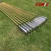 户外用Wooden Arrows 32 Inch with Turkey Feather for 25-70lbs Bows