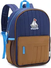 Toddler Kids Backpack,Vaschy Lightweight Quilted Color-blocked Bookbag School Backpack for Kindergarten Children Boys Girls