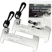20 PACK California Spiny Lobster Gauge Measuring Tool Rock Crab Gauge