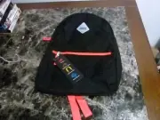 Backpack- black and orange- new.