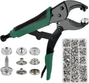 Heavy Duty Snap Fastener Tool, Snap Pliers Tool Kit for Boat Cover Snaps,Punchin