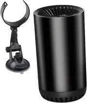 JUMPLAWN Portable Car Heater Defroster Fast Heating Vehicle Heater for for Defogging Windshields Compact Car Supply with Strong Cup