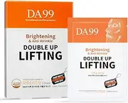 DA99 Brightening & Lifting Double Up Mask 1 Pack (5 sheets,3.9 Ounces) Anti Wrinkle Anti Aging Skin Care Facial Mask Pack KBeauty