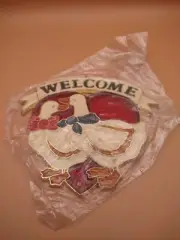 Welcome Two Geese Sun Catcher