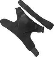 Healvian Rotator Cuff Weightlifting Shoulder Support Warm Shoulder Pad Universal Fit Shoulder Stabilizer Brace Black