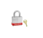 Master Lock 3Red Lockout Padlock,Kd,Red,1-1/4"H
