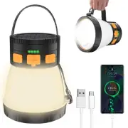 LED Camping Lantern, 1500 Lumens Camping Lantern Rechargeable with Solar Pane...