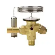Danfoss 068Z3385 1/5 - 3TR Expansion Valve Body, TE 2, R134,R513, 3/8x1/2 in, Fl