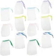 Baluue 25pcs Net Soap Saver Pouches Soap Soap Loofah Linen Soap Pouch Soap Foaming Foaming Saver Soap Soap Saver Pocket Exfoliating Soap Saver or