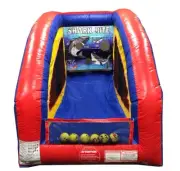 Portable Sealed Airframe Game 8x6 Shark Bite With Built in Blower and 6 Balls