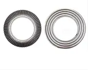 1Pc Hardened 20Cr Coiled Bevel Gear For Claw Chuck Coil Wire K11-80/100/125/130/160/200 CNC Lathe Universal Accessories(K11-80)