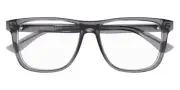 Alexander McQueen AM0463O Eyeglasses Men Gray 56mm New 100% Authentic