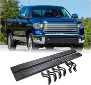 MOMOAU Electric Side Step - Automatic Retractable Running Boards for Trucks, True Flush Mount, Compatible with 2007-2021 Toyota Tundra Double Cab 4 Door