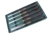 Hamlet Craft Tools 5-Piece Wood Turning Tools Boxed Set by Henry Taylor