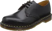 [Dr. Martens] Unisex 1461 3-Eye Oxford Shoe Smooth Leather, Black, UK 12/US M13W14