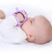 Smily Mia Smily Mia Penguin Teethers, Silicone Teethingtoys for Babies 0-6Months