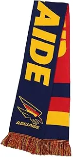 AFL Adelaide Crows Defender Scarf, Navy Blue Red