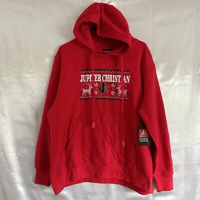 Hoodie Womens XL Pullover Fleece Collection Sweatshirt Red Personalized