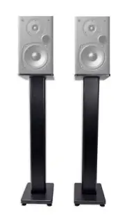 Pair 36" Bookshelf Speaker Stands For Polk Audio T15 Bookshelf Speakers