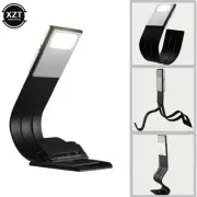 Portable LED Reading Book Light With Detachable Flexible Clip USB Rechargeable L