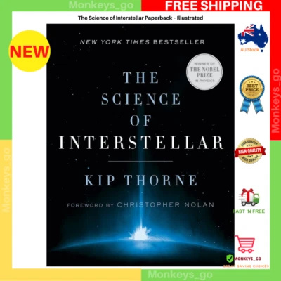 The Science of Interstellar by Kip Thorne Paperback Book NEW AU FREE SHIPPING
