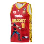 Perth Wildcats Bryce Cotton 2023/24 DC Atom Smasher Mens Jersey