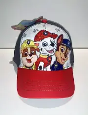 Nickelodeon Paw Patrol Baseball Cap Hat Kids Toddler Adjustable Size