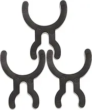 jojofuny 3Pcs Trumpet Pen Clips Holders for French Horn Elastic Pencil Clips for Musical Instruments Multipurpose Black Pen Holders