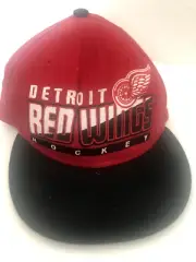 NHL Detroit Red Wings NEW ERA 59 FIFTY Youth One Sz Adj Snap Back CAP HAT Logo