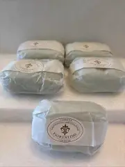 Italy Fiorentino Soap Bars Verbena Lemon Lot Of 5 Italian New 4”