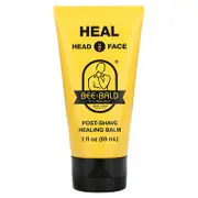 Bee Bald, Heal Head & Face, Post-Shave Healing Balm, 2 fl oz (59 ml)