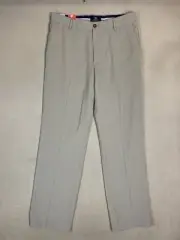 Dockers Pants Mens 33x34 Khaki Signature Golf Pant Classic Fit Casual NWT