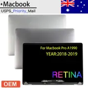 AU OEM For Apple MacBook Pro A1990 2018-2019 LCD Screen Display Fix Replacement