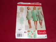 SIMPLICITY #1168 - LADIES SLEEVELESS SHEATH DRESS & COAT PATTERN 6-14 FF