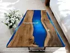 60"x36" Epoxy Resin Table Top, Handmade Epoxy Table, Resin River Tops Furniture
