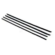 65-66 Ford Mustang Fastback Beltline Door Window Felt Weatherstrip Kit (for: Ford)