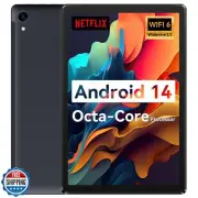Tablet,10.1" Android Tablet with Octa-core Processor 10GB RAM 128GB ROM HD IP