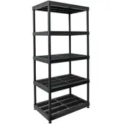 Stratco Heavy Duty Plastic Shelving 5 Tier