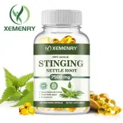 Stinging Nettle Root 7500mg - 10:1 Extract, Boost Prostate Health, Skin Health