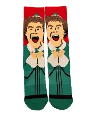 NEW ELF THE MOVIE Men’s Christmas Socks BUDDY THE ELF