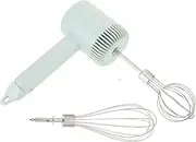 ABOOFAN 1Set Cordless Electric Egg Mixer Green Handheld Kitchen Tool for Easy Baking Detachable Whisk for Convenient Cleaning Wireless Design for Versatile Use