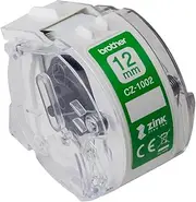 BROTHER CZ1002 Tape Cassette Full Colour continuous label roll, 12mm wide to Suit VC-500W