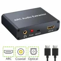 在飛比找蝦皮購物優惠-Hdmi ARC 音頻提取器 DAC ARC L/R 同軸 