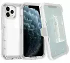 For iPhone 11 Pro Clear Hard Shockproof Defender Case Cover With Belt Clip