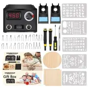 KitWood Burning ToolWood Burner ToolWood Burning TipsPyrography Kit wood burning