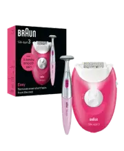 New Braun Silk-Épil 3 Corded Epilator With Bikini Trimmer