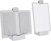 Nurdo Book Stand Holder Portable Multifunctional Magnetic White Board Paper Clipboard Bookstand Reading with Pen Slot Support for Reading Hands Free Student Children Writing Bracket Office